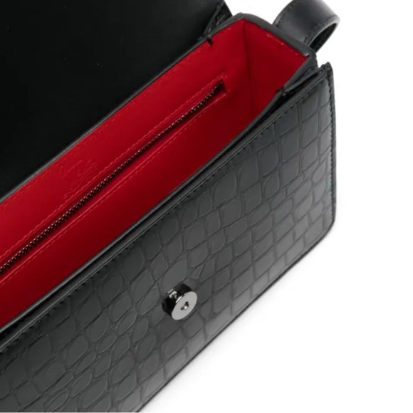 Christian Louboutin: Small Textured Loubi Bag - Picture 1 of 4